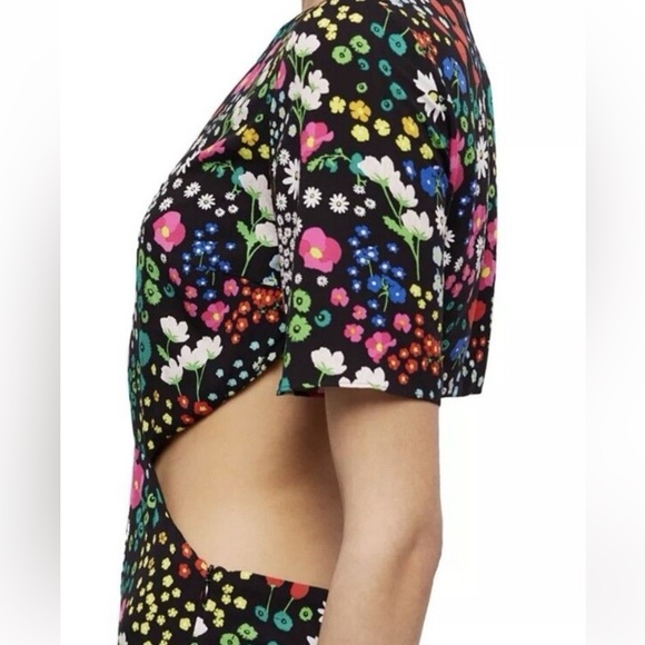 The Kooples Dresses & Skirts - The Kooples Black Floral Dress